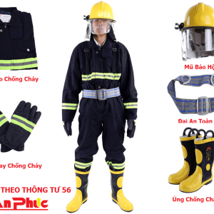 Quần áo chống cháy TT56 CHINA