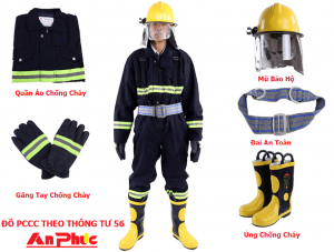 Quần áo chữa cháy theo thông tư 56