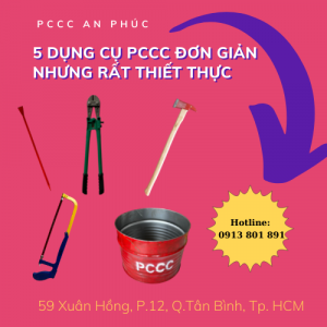dụng cụ chữa cháy