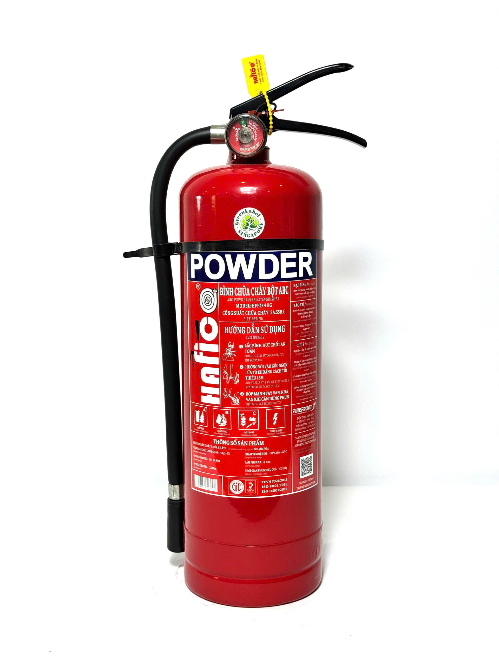 Bình bột ABC 4kg Hafico