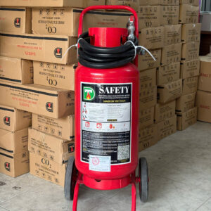 Bình chữa cháy Safety bột 35kg xe đẩy