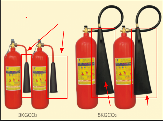 Cách nhận biết bình chữa cháy khí CO2