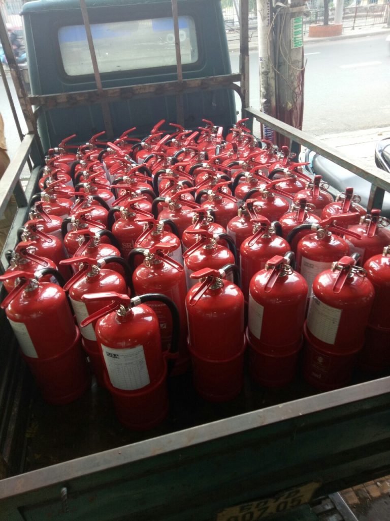 nạp bình chữa cháy