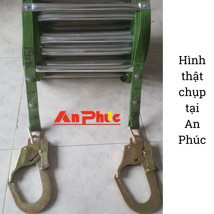 Thang dây thoát hiểm bậc thép mạ kẽm